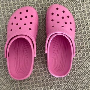 CROCS Classic Pink Slip-On Clogs